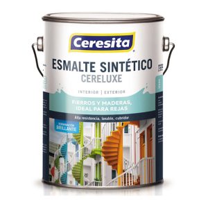 Esmalte sintetico cereluxe gris perla 1gl Ceresita