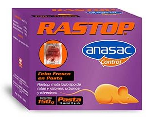 Rastop pasta raticida 500gr Anasac