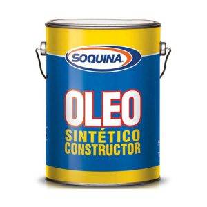 Oleo constructor semibrillo verde claro 1gl Soquina