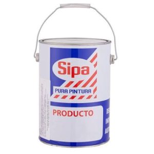 Pintura pisos caucho clorado rojo oxido 1gl Sipa