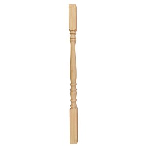 Balaustro madera 3''x 3'' x 1.2mt