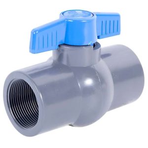 Valvula bola PVC compacta HI 3/4"