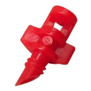 Microjet eco 60 L/H 300° radio 2 mts rojo