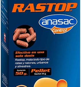Rastop pellet raticida 250gr Anasac