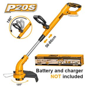 Orilladora extensible inalambrica 20v s/bat. s/carg INGCO