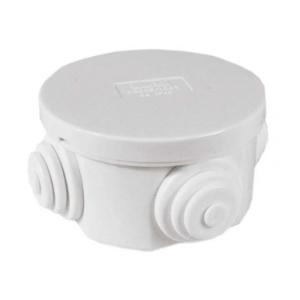 Caja estanca circular 84 x 50 mm IP65 c/conos