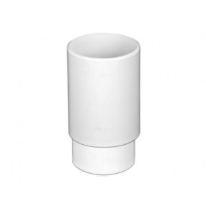 Copla canaleta tubo de bajada blanco 75mm Hoffens