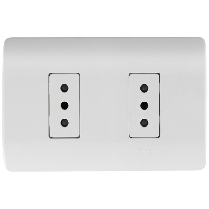 Enchufe-embutir-10A-doble-blanco-Schneider-1