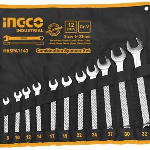 Set llave P/Corona 6 a 32 mm INGCO 12 pcs.
