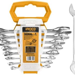 Llave punta y punta  6 a 22mm  8Pzs INGCO