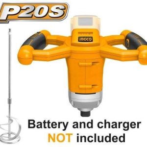 Mezclador mortero y pintura 20V s/bat.s/carg inalam. INGCO