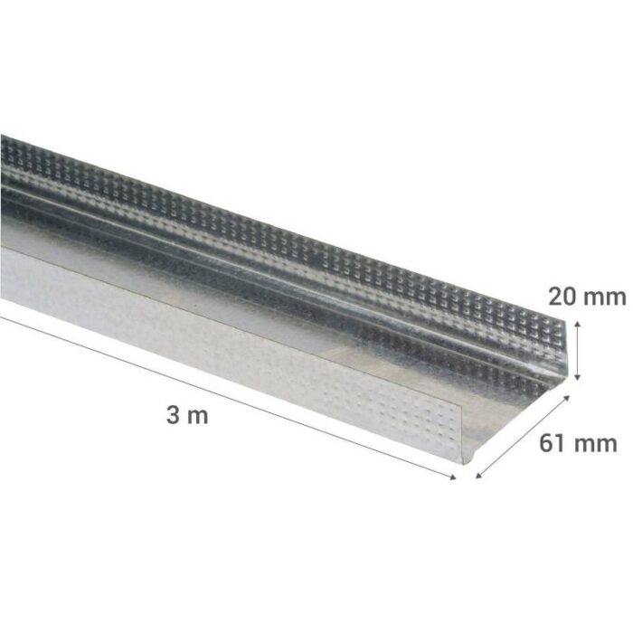 Metalcon-Tabique-canal-61-x-20-x-0.50-mm-x-3-Mts-ROJO