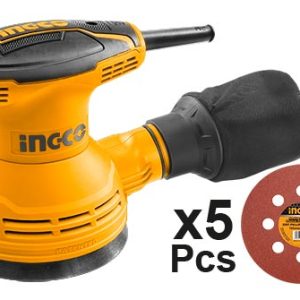 Lijadora 125mm roto orbital industrial 320w INGCO
