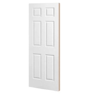 Puerta HDF Pompeya blanca 4.5cm x 70cm x 2 mt