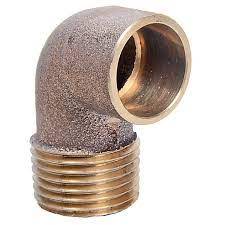Codo bronce   3/8'' x 1/2'' SO-HE