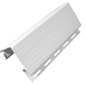 Siding pvc esquinero exterior 3mt x 80mm blanco DVP