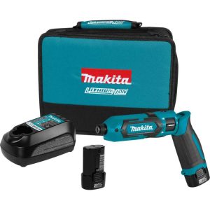 Atornillador de impacto inalámbrico 7.2V 25 N-m 2 batería 1.5AH y cargador (TD022DSE1)  Makita