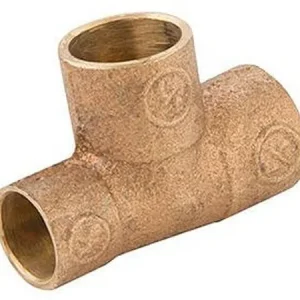 Tee bronce 1/2'' x 1/2'' x 3/4'' SO