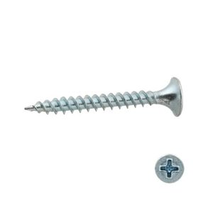 Tornillo volcanita p/fina 6 x 1 1/4 zincado 100 uds.