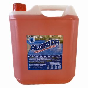 Alguicida rojo bidon 5 litros con clarificante Nacional