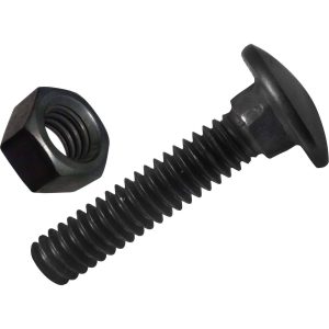 Perno coche 1/4'' x 2'' zincado