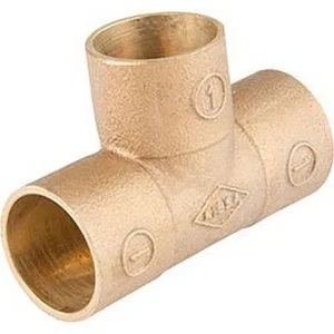 Tee bronce 1'' SO
