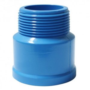 Terminal PVC presion HE 63mm x 2