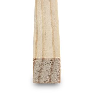 Moldura madera Junquillo Recto  19 x 19 x 3 Mts