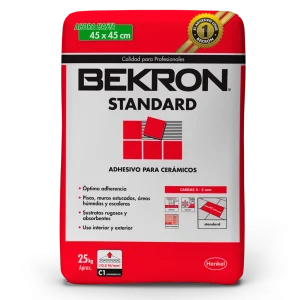 Bekron Adhesivo standar ceramica polvo 25kg