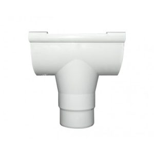 Bajada canaleta multiple 75 y 80 mm Blanco Hoffens