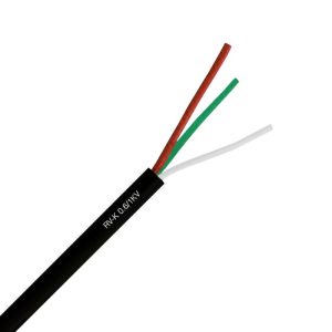 Cordón eléctrico 3 x 0,75 mm x metro
