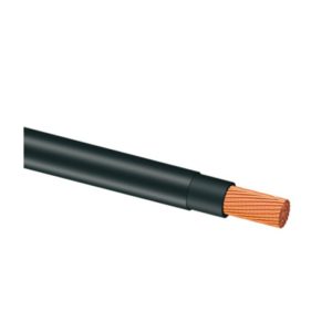 Cable THHN 12 AWG negro rollo 100 mts
