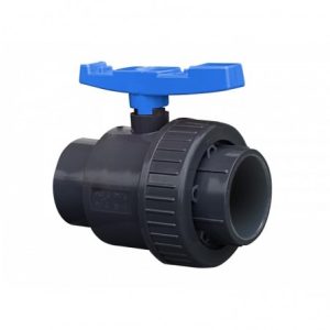 Valvula bola PVC con union americana 25mm