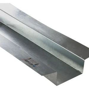 Canal limahoya galvanizado  0.35mm x 400 cms x 2 mts