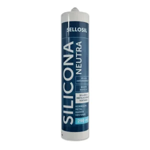 Silicona neutra negra 300ml Sellosil