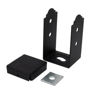 Base de poste 4 x 4 negro outdoor Simpson