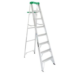 Escalera tijera aluminio 2.44 Mts 7P 175 kg Cuprum