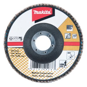 Disco traslapado 180 X 22mm #120metal Makita