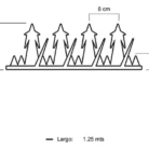 D_NQ_NP_892374-MLC76529849708_052024-O-pack-5-punta-reja-tiburon-estrella-grande-galv-largo-125-m