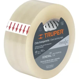 Cinta embalaje transparente 48mm x 150mts (12557) Truper