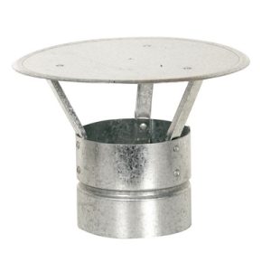 Gorro galvanizado hojalata  0.35mm x 5´´