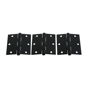 Bisagra 3.5 x 3.5´´x 2,2mm c/rodamientos negra 3 unidades Odis