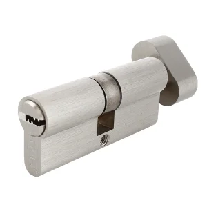 Cilindro llave-seguro multipunto 70mm plata Odis