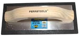 Fraguador de goma mango de madera 230x100x10mm Ferretools