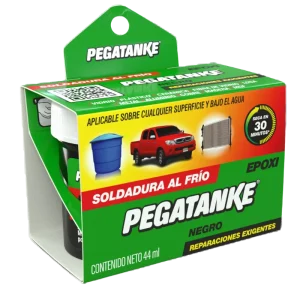 Adhesivo epoxico Pegatanke negro 44ml