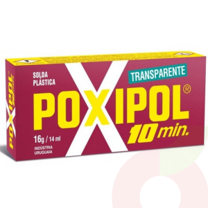 Poxipol transparente 16gr 10 minutos