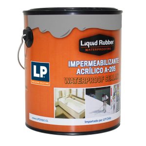 Impermeabilizante Rubber Gris (A-205) Galon 3.78 Lts  Luisiana Pacific