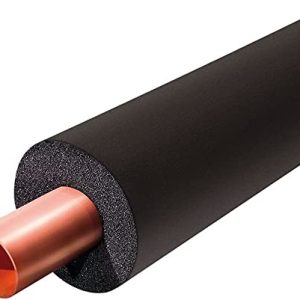 Aislante cañería 12mm espesor x 18mm interior x 2 mts de largo negro