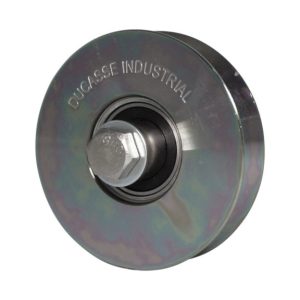 Rueda portón 85mm c/perno 275Kg carga x rueda 1Pz Ducasse