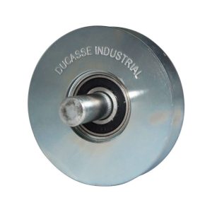 Rueda portón 85mm c/pasador 275kg carga x rueda 1Pz Ducasse